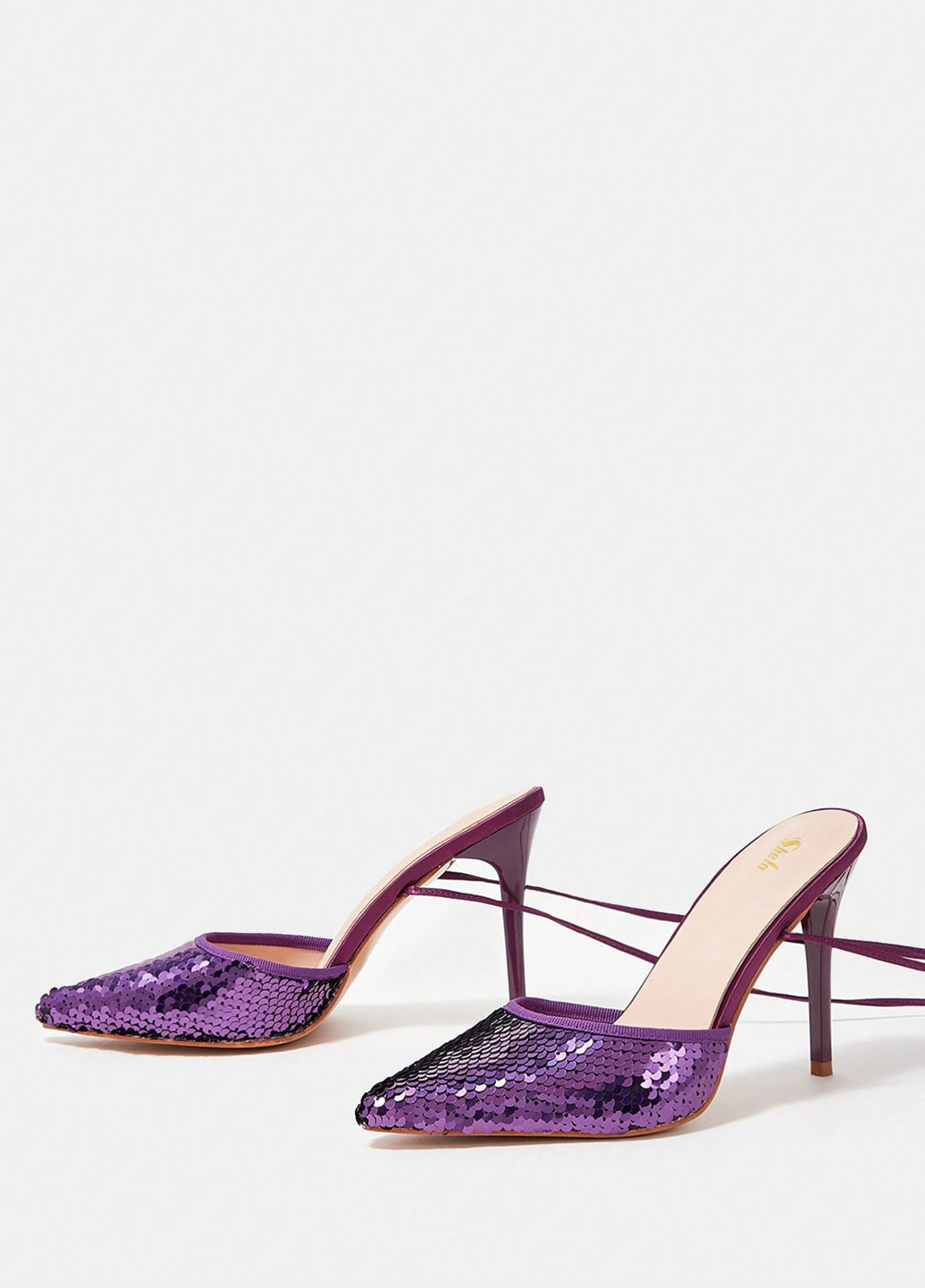 SHEIN Туфлі фіолетовий з текстиль, китай — демісезон (325706346)