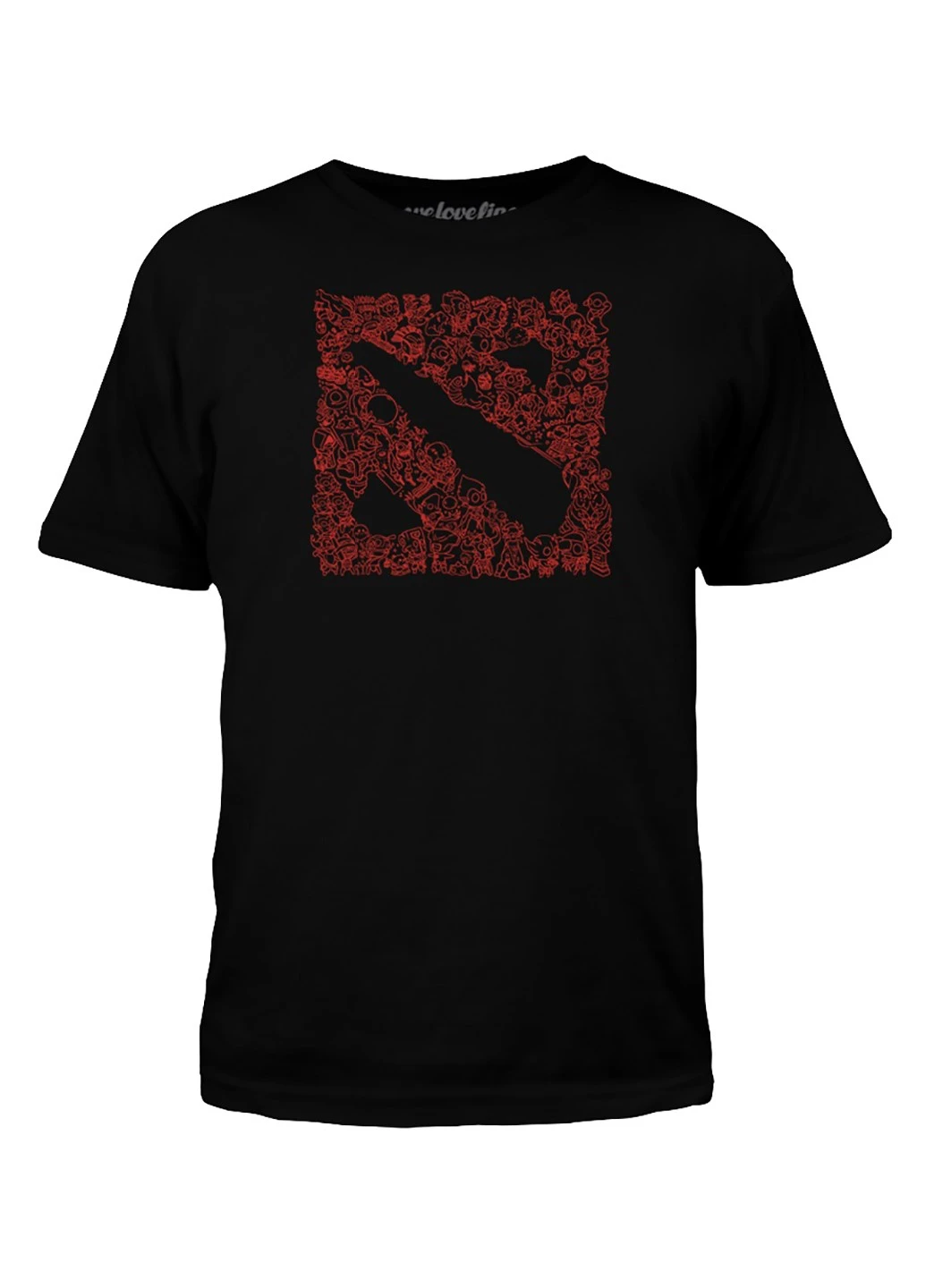 Черная футболка Valve