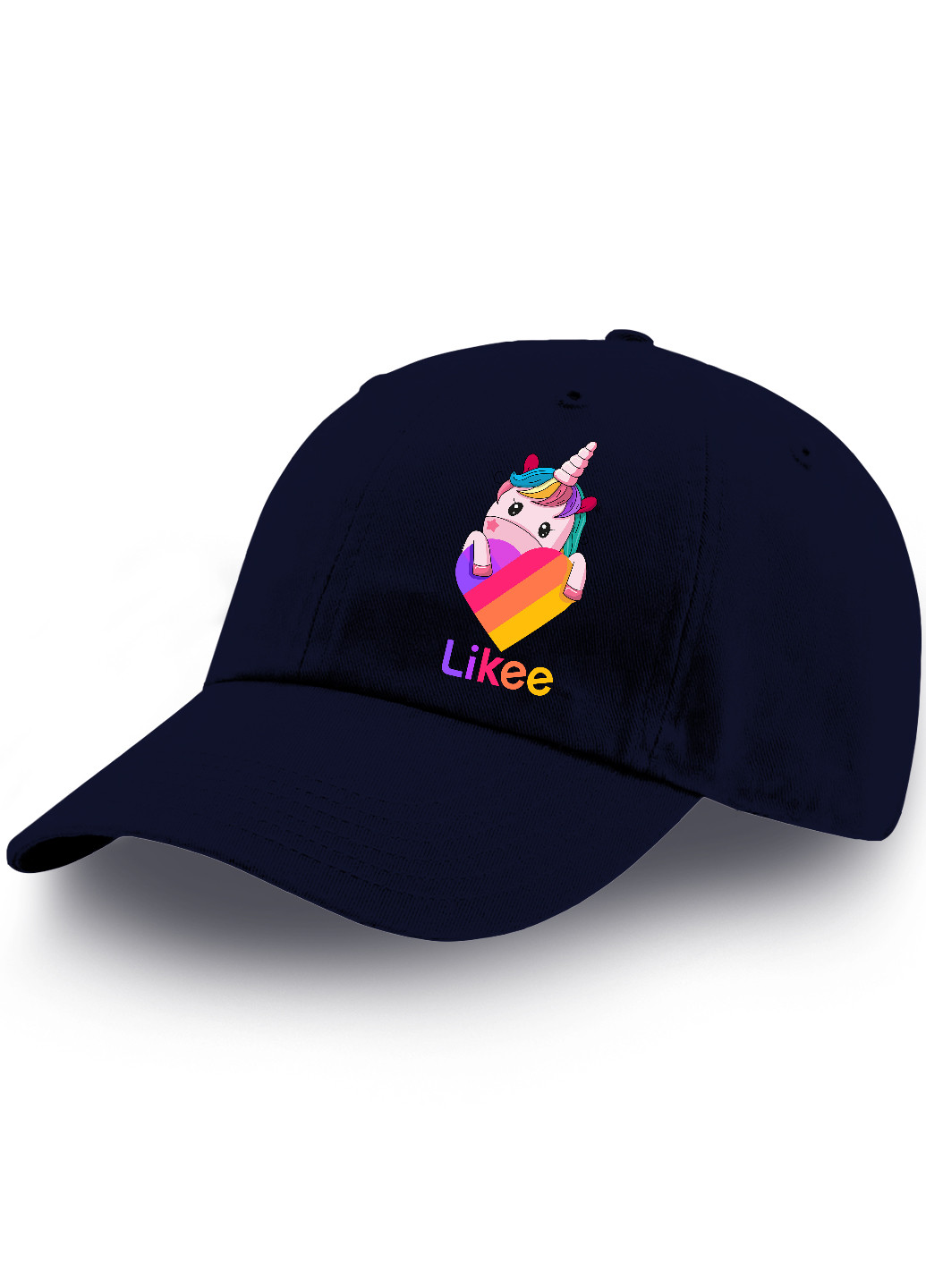 Кепка Лайк Єдиноріг (Likee Unicorn) (9273-1597) MobiPrint (216961480)