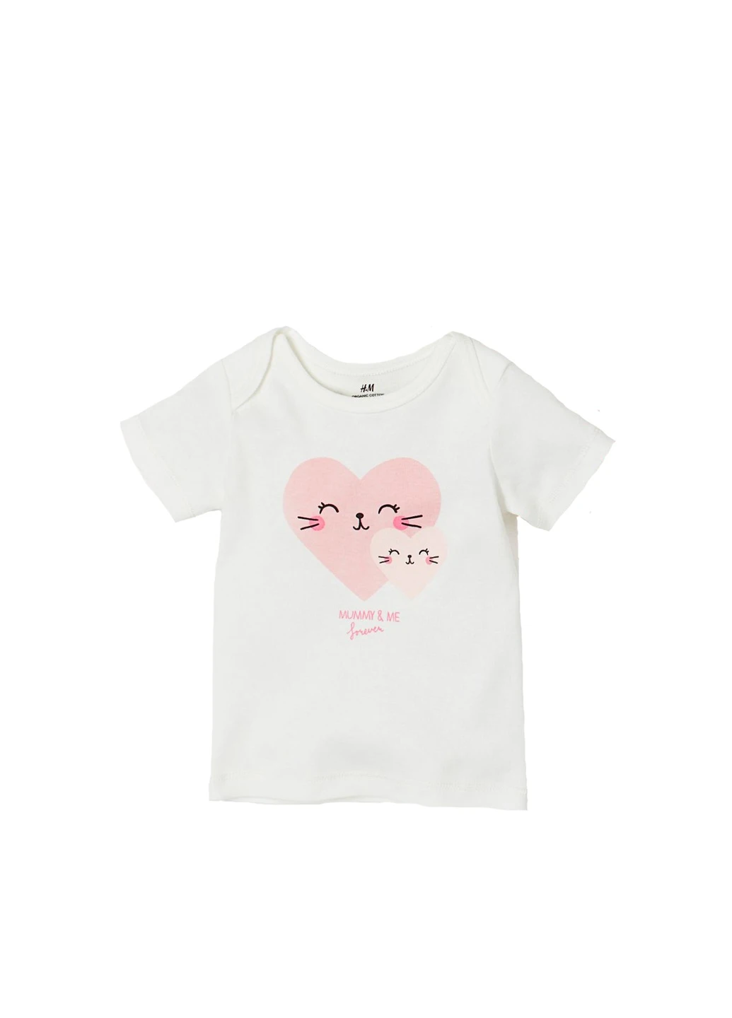Біла літня футболка H&M