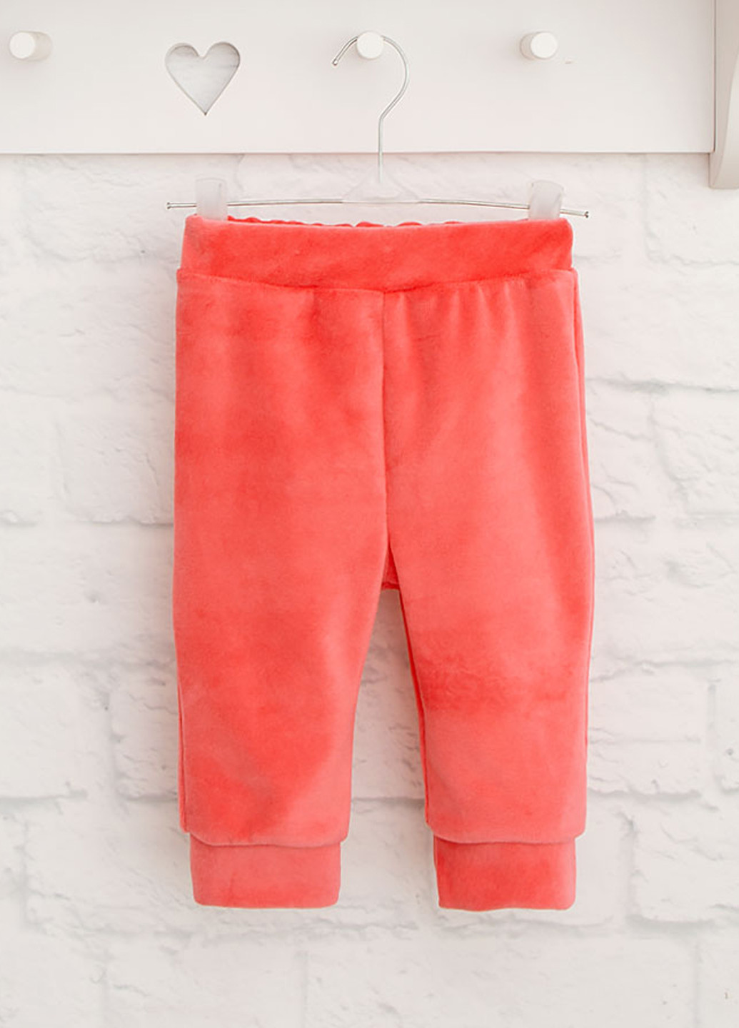 Коралловые кэжуал демисезонные брюки Blanka