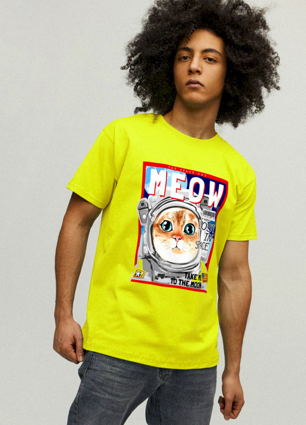 Жовта футболка чоловіча YAPPI