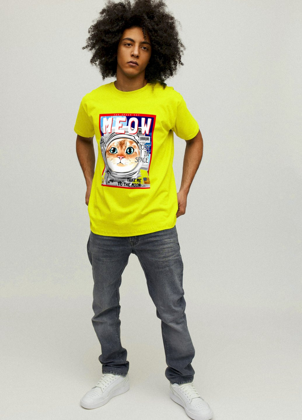 Жовта футболка чоловіча YAPPI