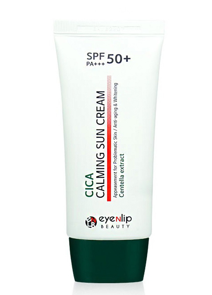 Eyenlip Успокаивающий солнцезащитный крем с центеллой Cica Calming Sun Cream SPF50+/PA, 50 мл — Крем, Южная Корея (251976242)