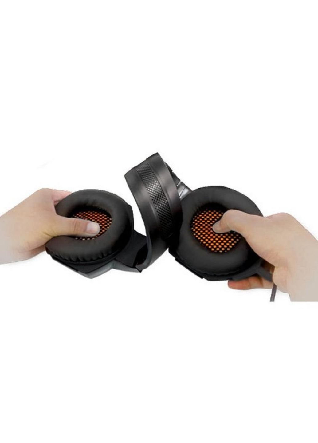 Наушники Real-El GDX-7700 SURROUND 7.1 black-orange (253545930)