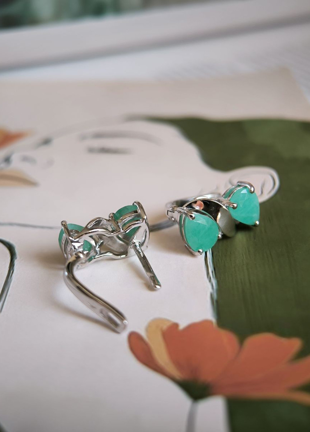 Серьги Silver Flame (330000031)