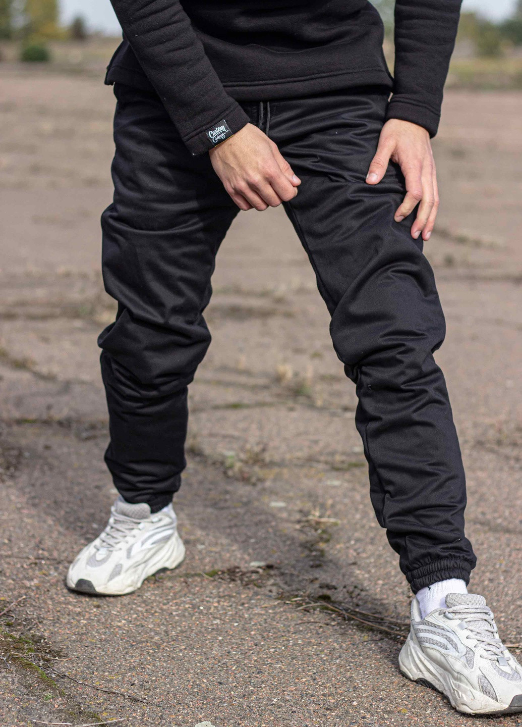 Штани зимові джогери 2.0 Black Custom Wear (255916028)