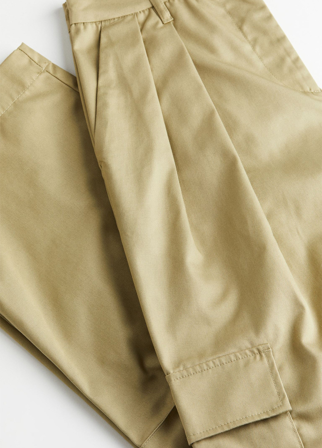Песочные кэжуал демисезонные карго брюки H&M