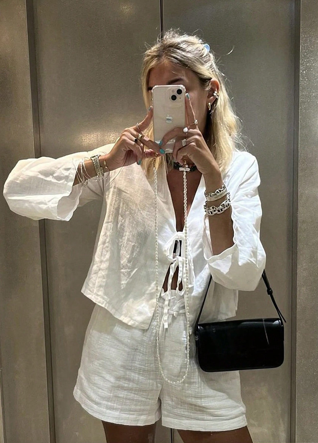 Костюм (блуза, шорты) SHEIN (342063923)