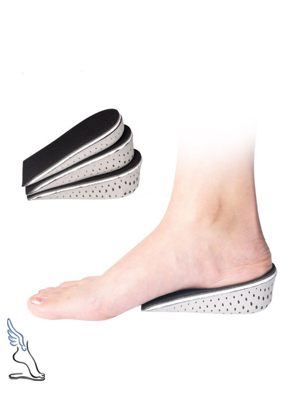 Напівустілки для збільшення зросту на 2 см 5.8х12.8см No Brand (251143874)