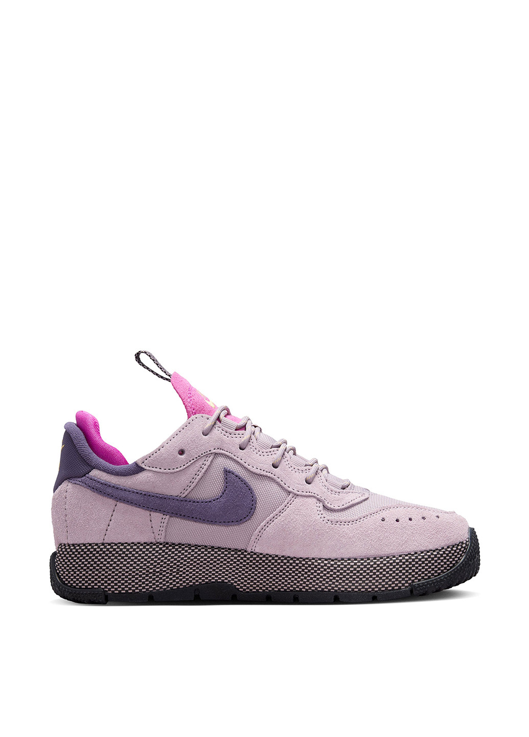 Кроссовки Nike AIR FORCE 1 WILD сиреневые демисезоны (329148488)