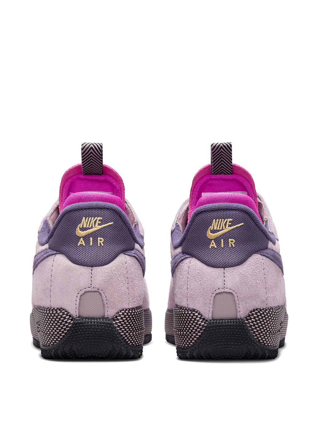 Кроссовки Nike AIR FORCE 1 WILD сиреневые демисезоны (329148488)