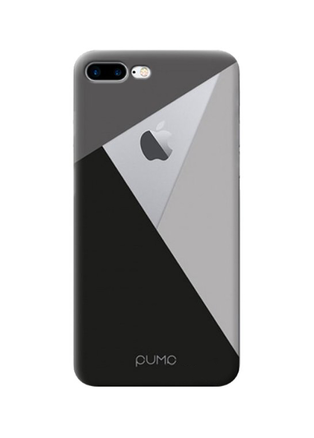 Чохол Transperency Case for iPhone 8 Plus / 7 Plus Black / Gray Pump transperency case для iphone 8 plus/7 plus black/gray (136993558)