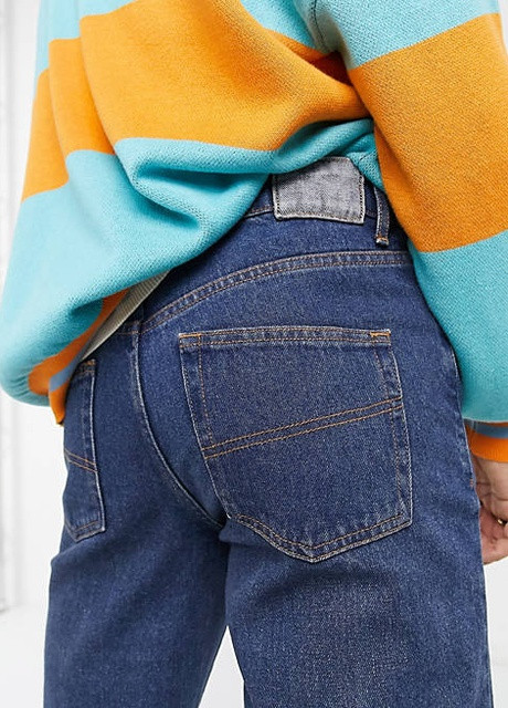 Джинси злегка завужені Collusion x003 1893793 Blue (253636916)