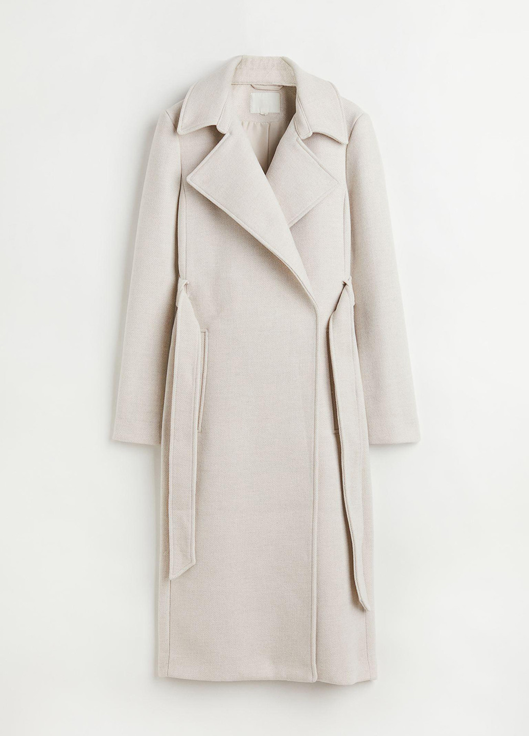 Светло-серое демисезонное Пальто H&M