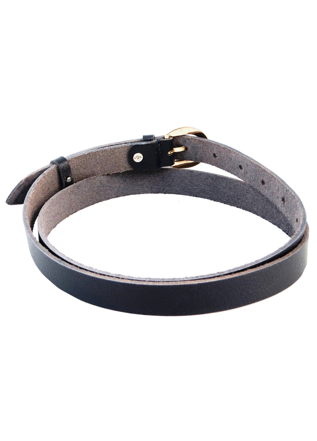 Жіночий шкіряний ремінь 110-130х2 см Skipper (252415770)