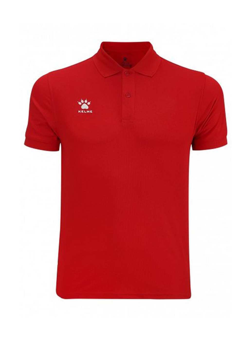 Красная футболка-поло для мужчин Kelme с логотипом
