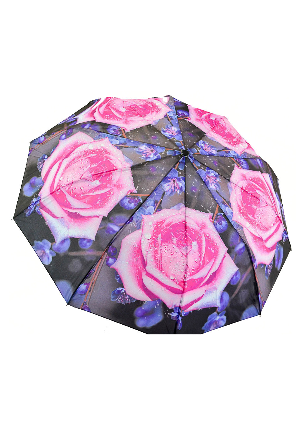 Рожева женский зонт напівавтомат (471) 100 см S&L (189979001)