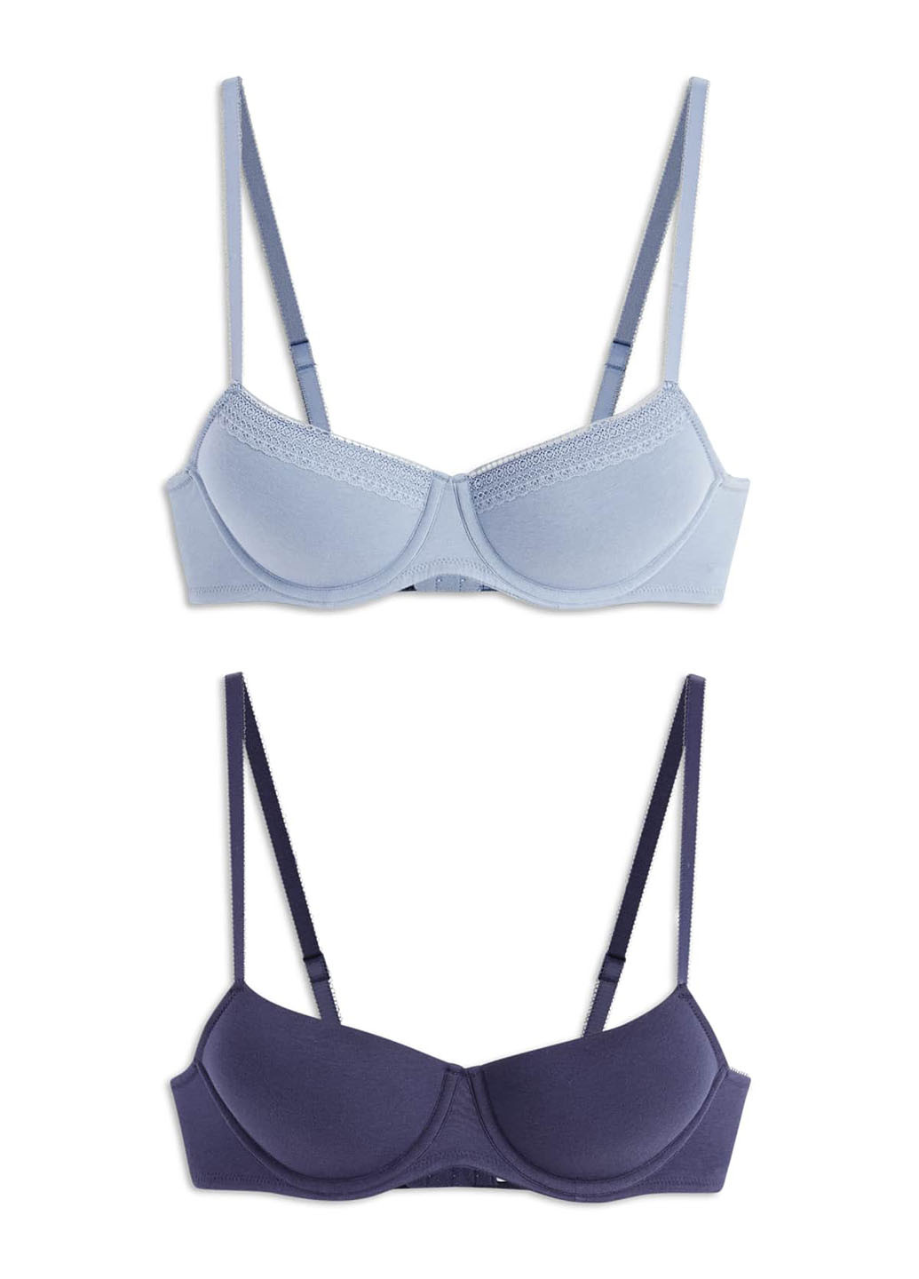 Комбинированный бюстгальтер (2 шт.) C&A с косточками хлопок