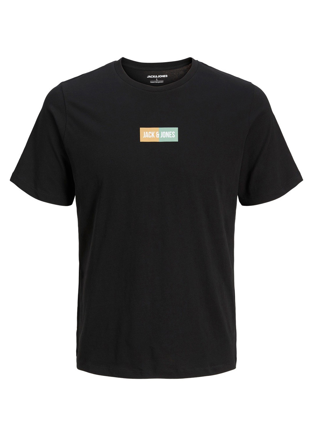 Чорна футболка Jack & Jones