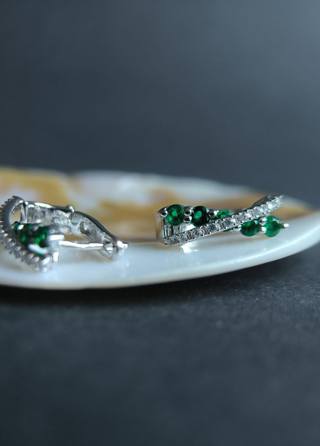 Серьги Silver Flame (353782464)