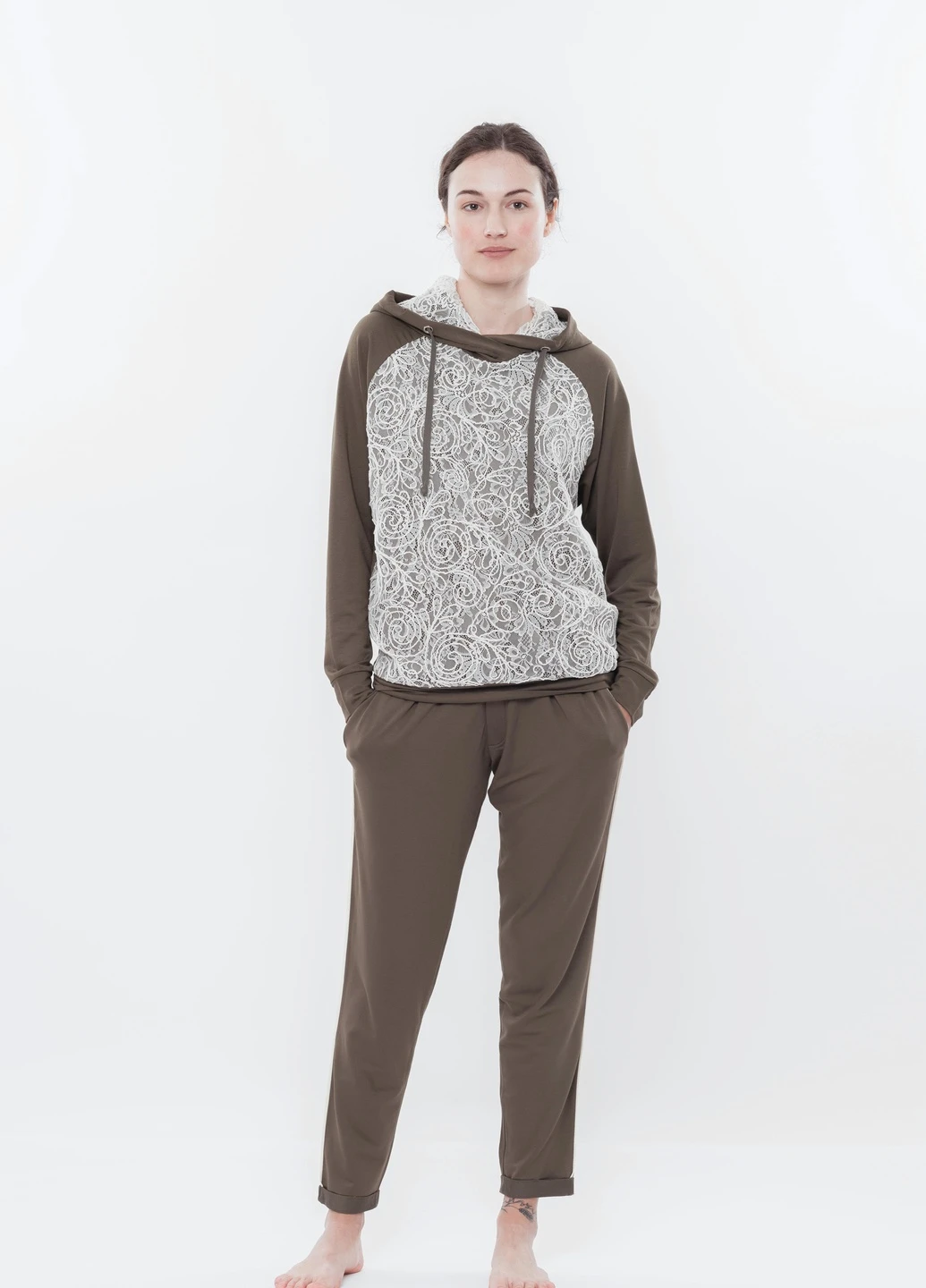 Костюм жіночий 3XL зелений 0365+0366 Effetto (254797246)