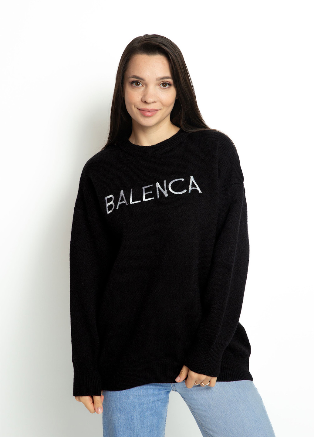 Черный демисезонный джемпер джемпер Time of Style