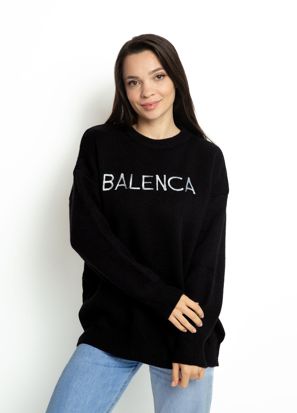 Черный демисезонный джемпер джемпер Time of Style