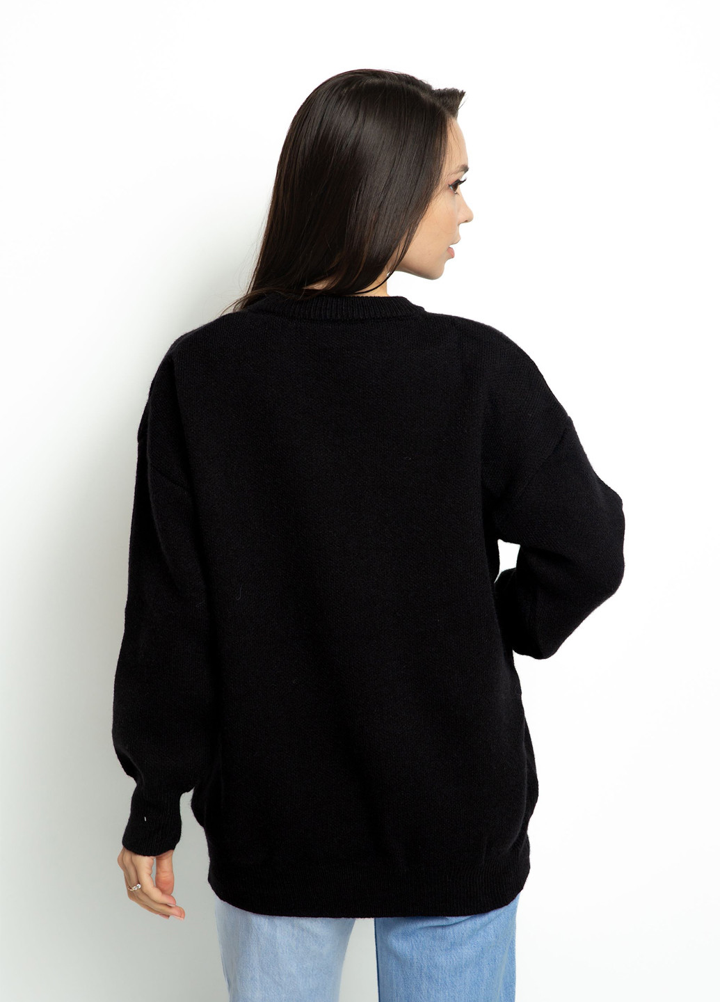 Черный демисезонный джемпер джемпер Time of Style