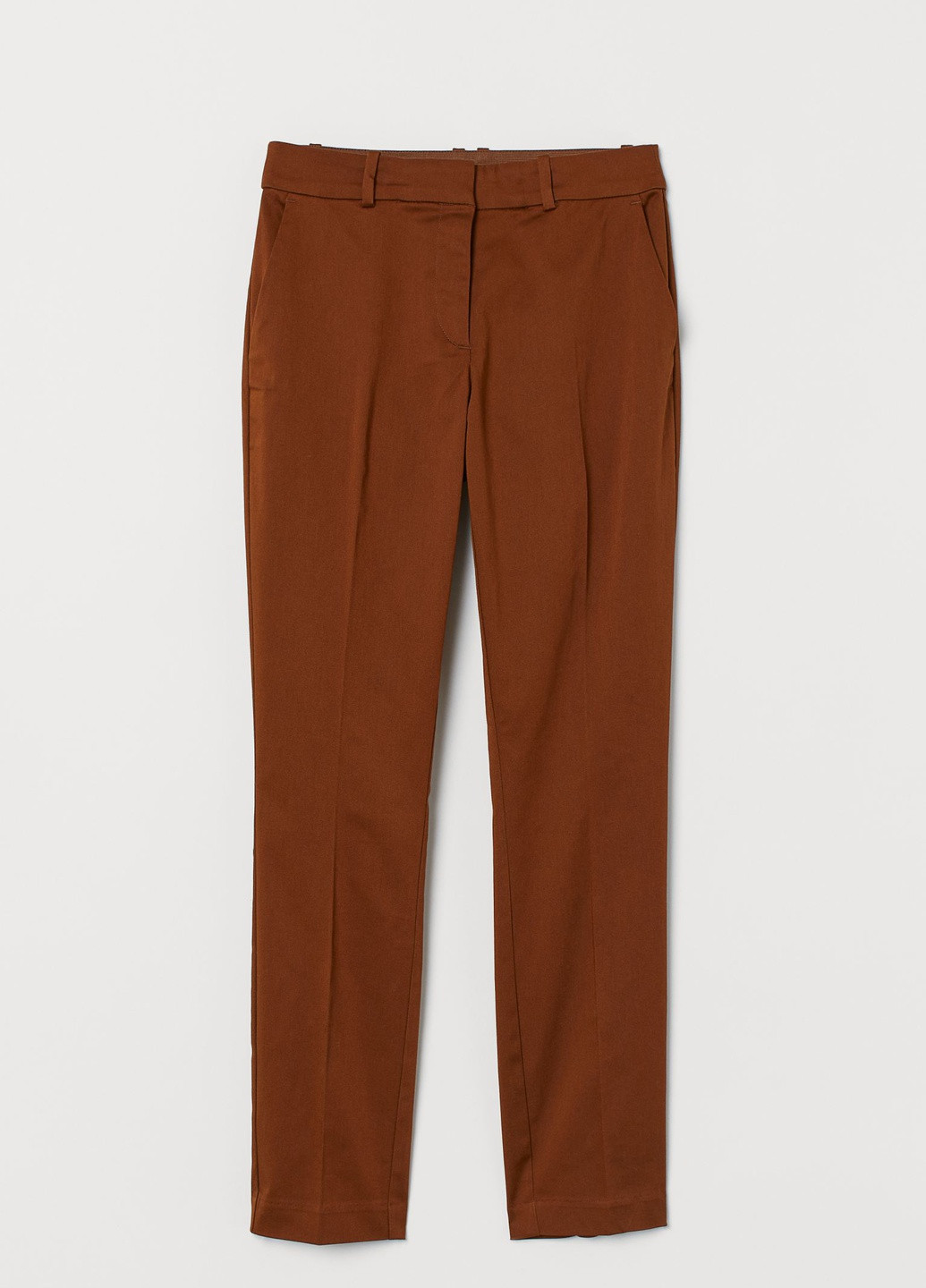 Горчичные демисезонные брюки H&M