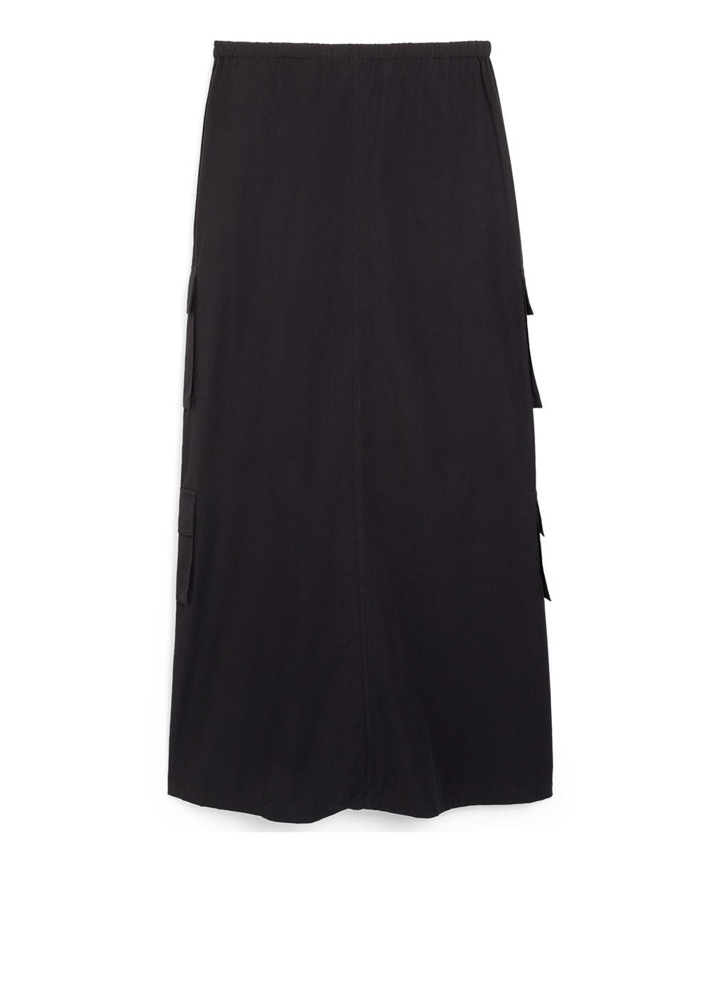 Черная кэжуал однотонная юбка C&A карго
