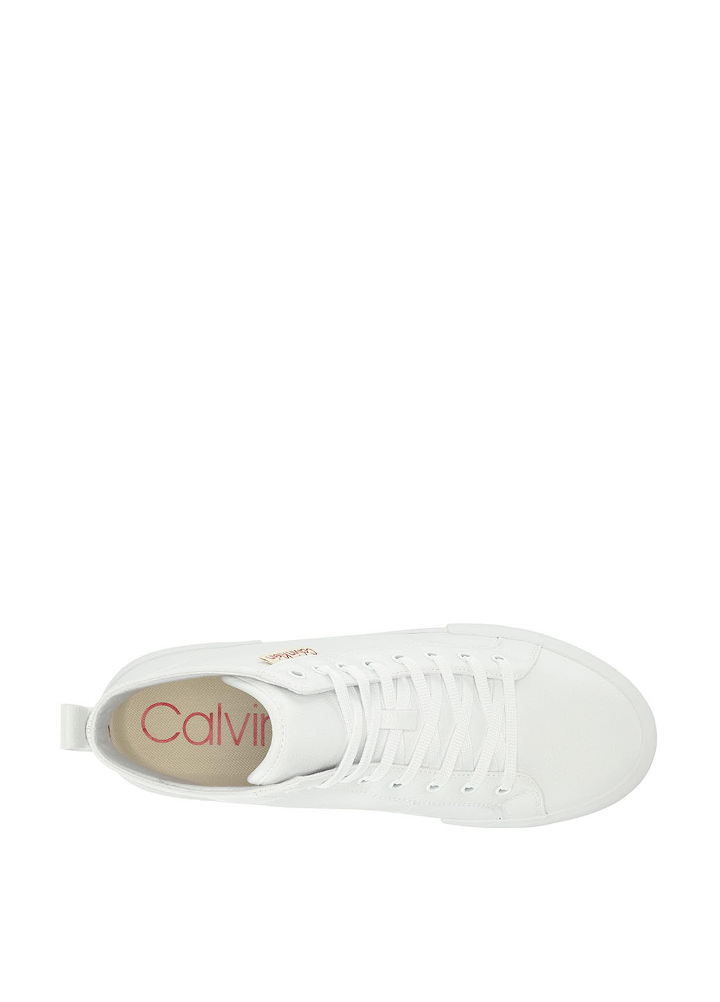 Белые кеды Calvin Klein