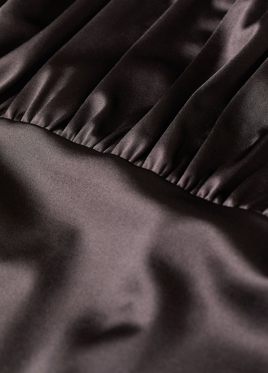 Темно-коричневое кэжуал сукня H&M однотонное