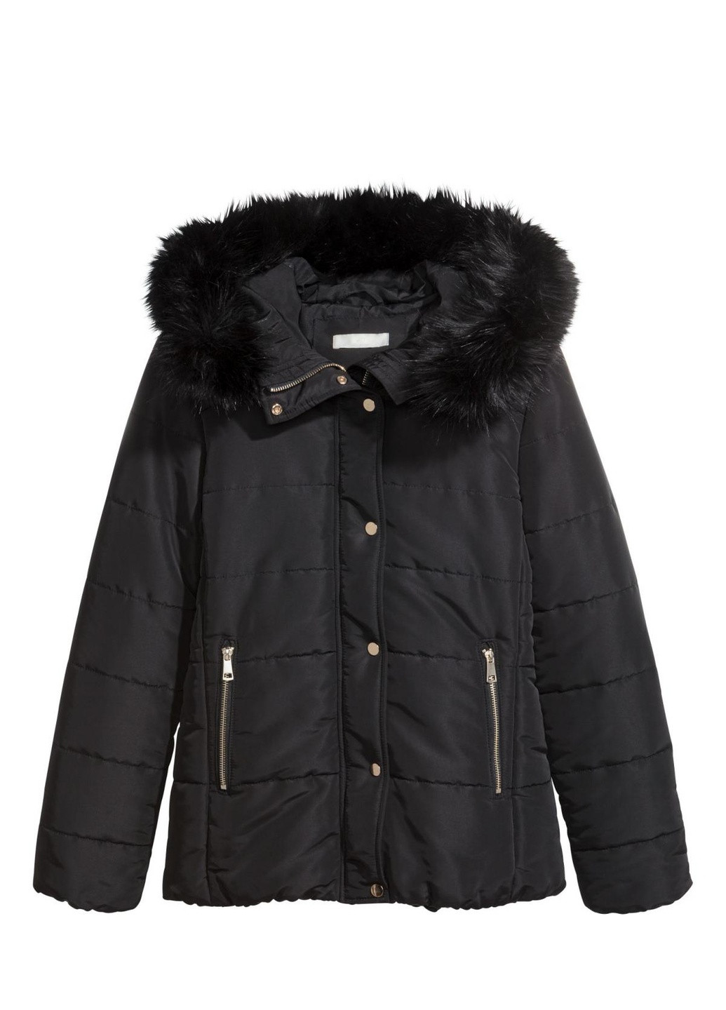 Черная куртка H&M