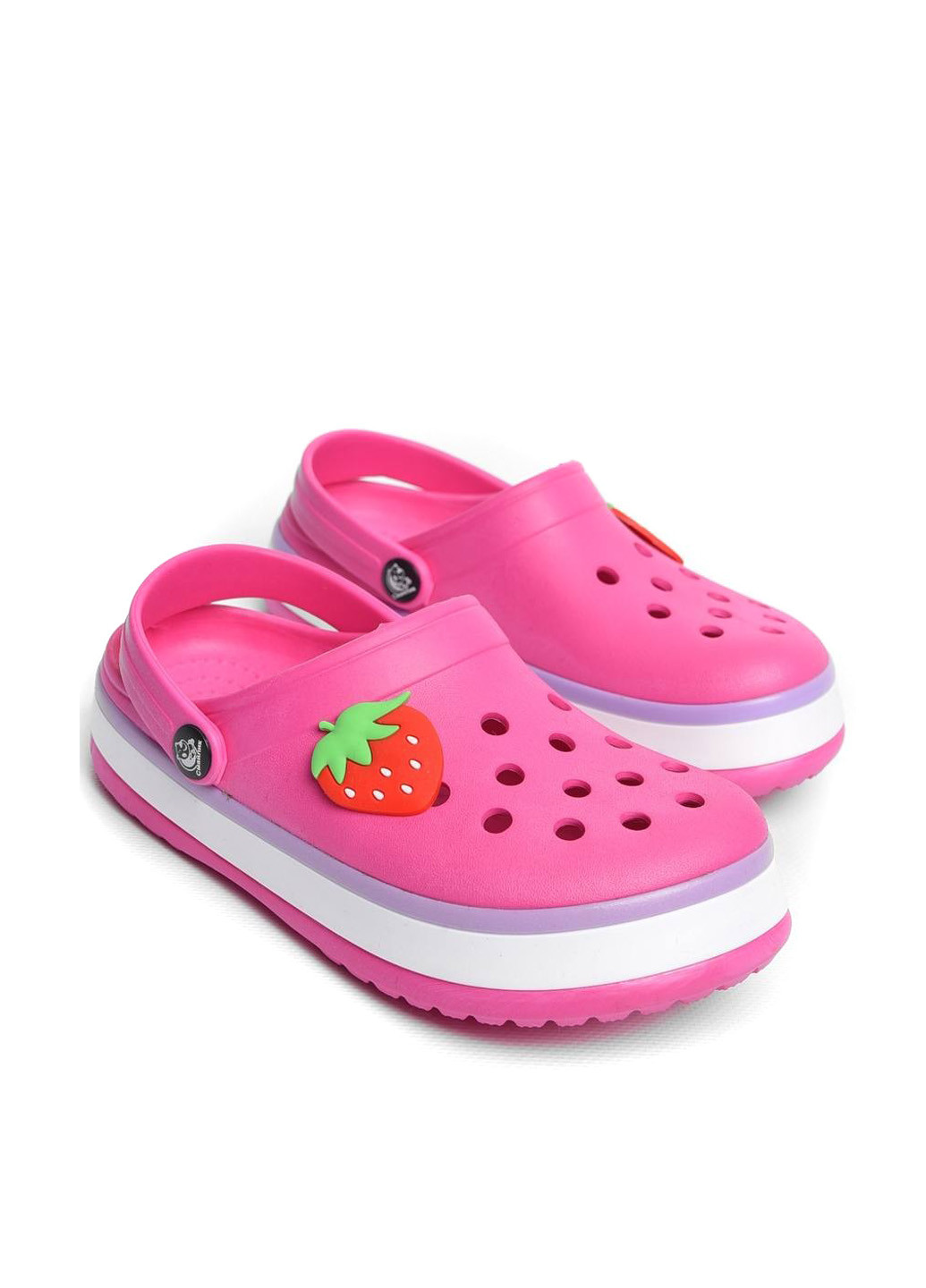 Розовые сабо Luck Line с логотипом, джибитсы