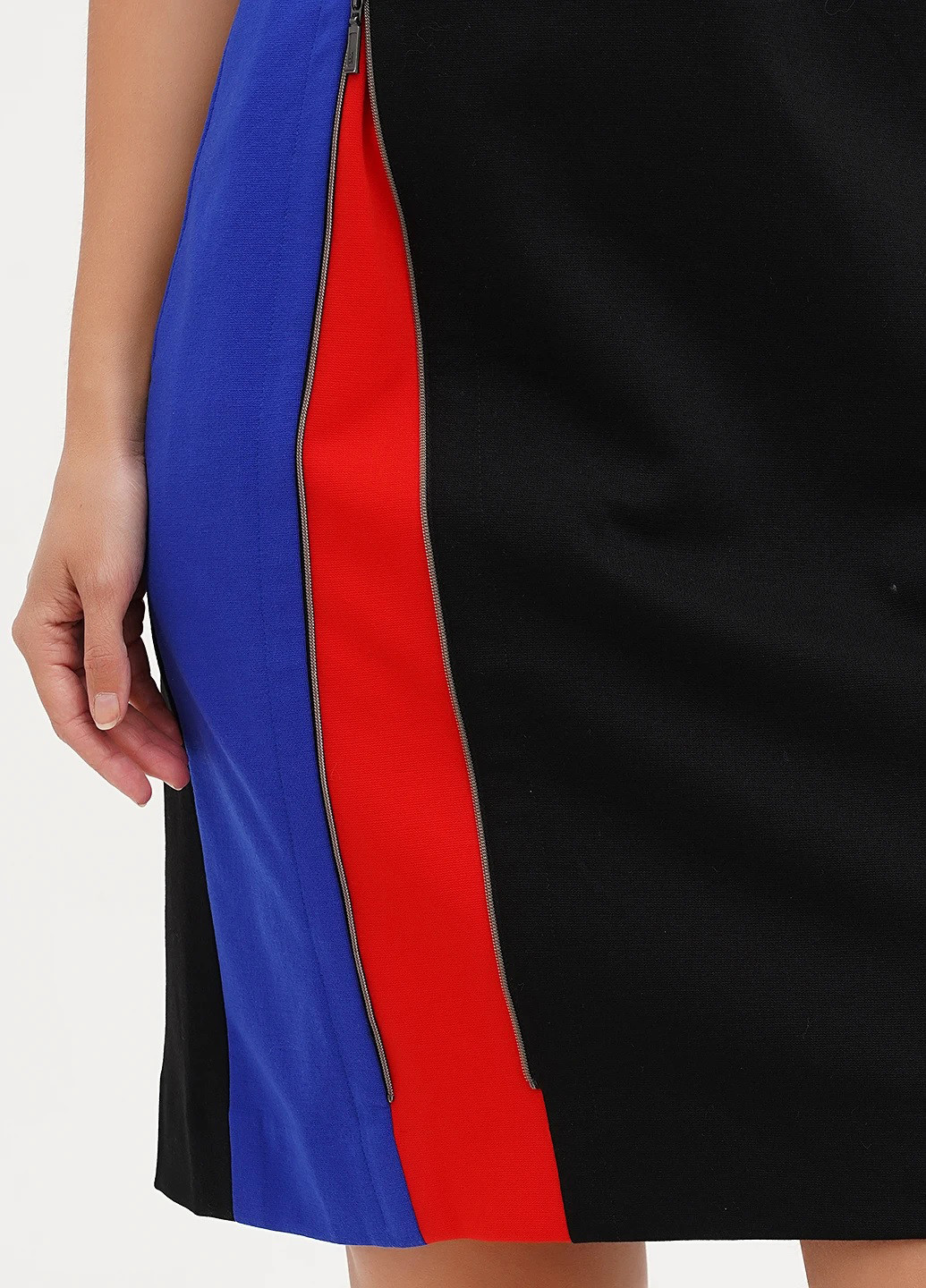 Чорно-білий кежуал сукня сукня-футболка Design Collective в смужку