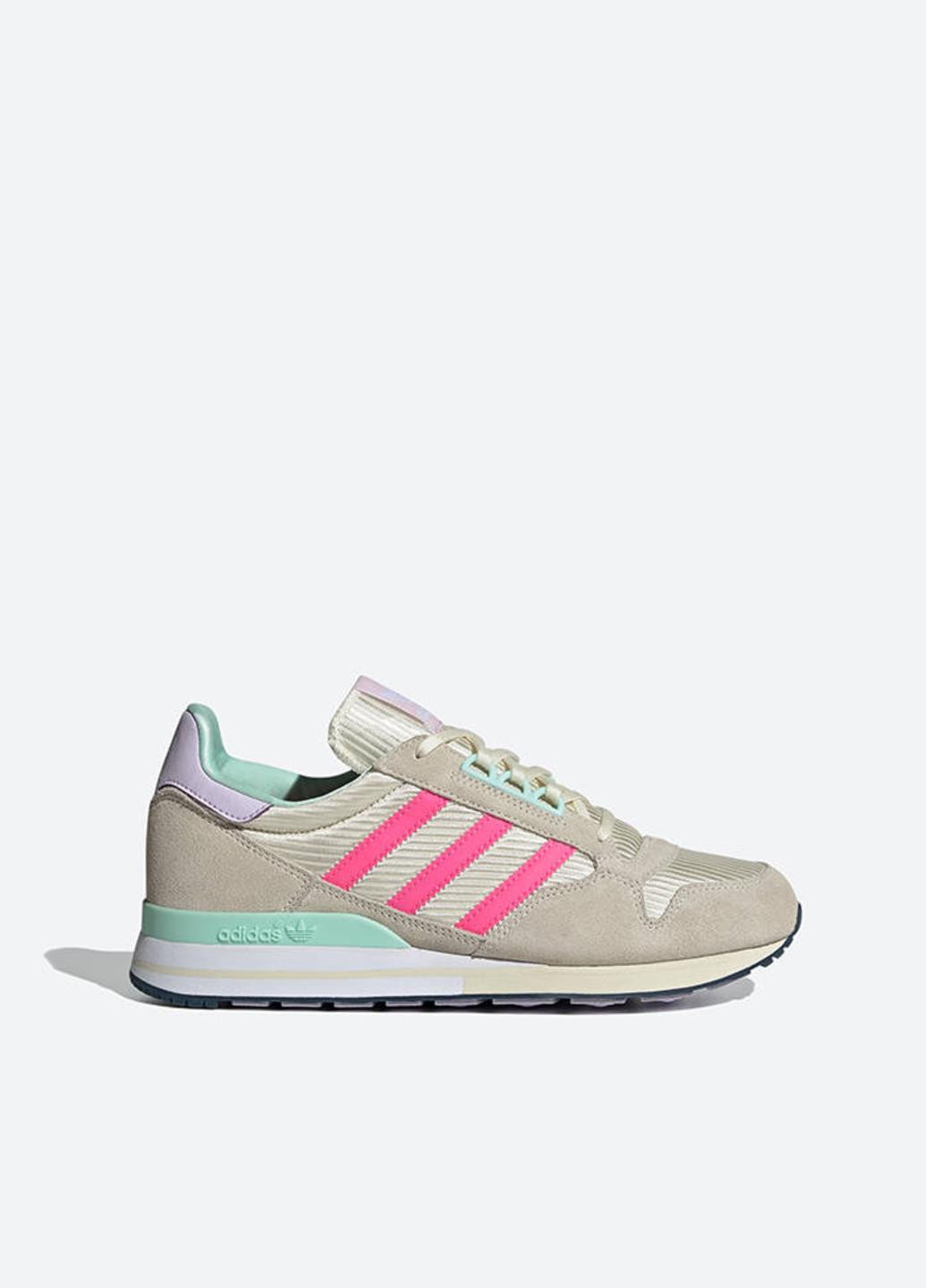 Кроссовки G55665 adidas Originals ZX 500 W светло-коричневые демисезоны (317229397)