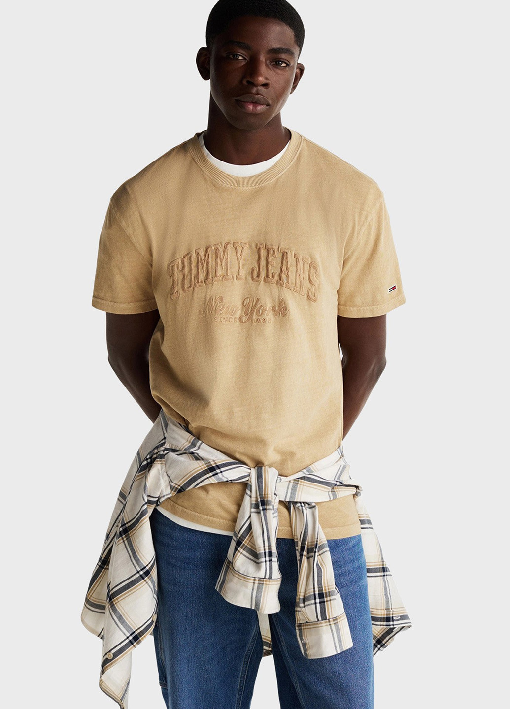 Пісочна футболка Tommy Jeans