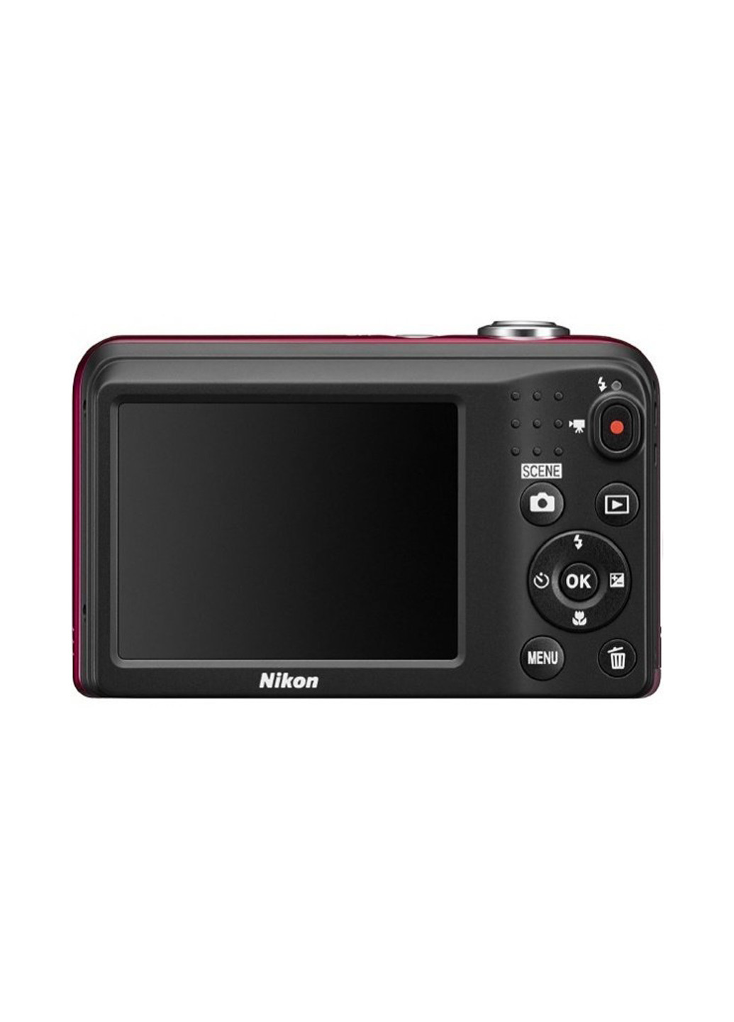 Компактна фотокамера Nikon coolpix a10 red (132999716)