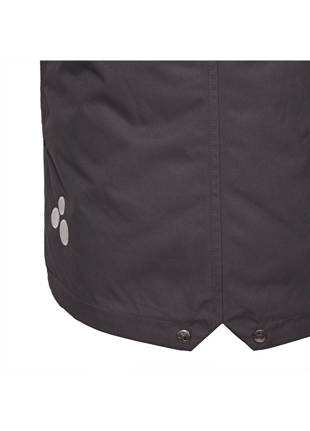 Сірне зимнє Пальто зимове DAVID 1 Huppa