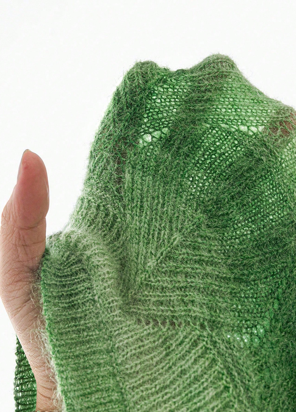 Зеленый демисезонный джемпер джемпер SHEIN