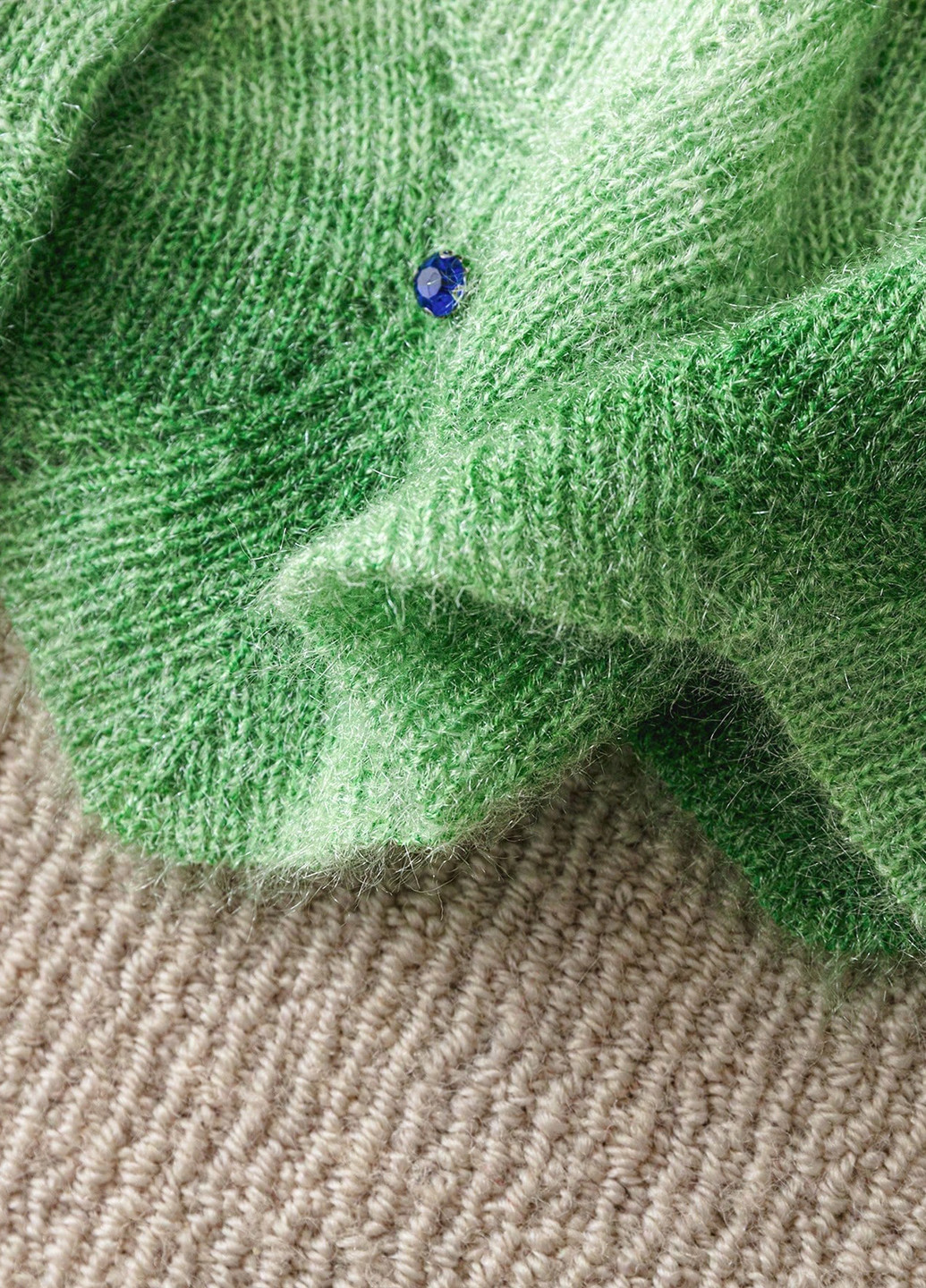 Зеленый демисезонный джемпер джемпер SHEIN