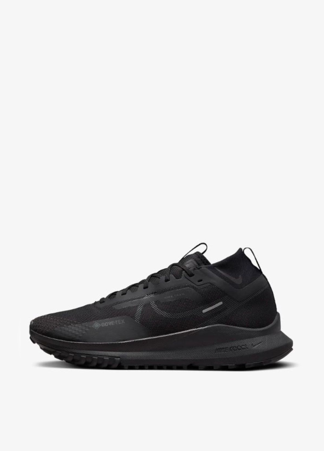 Чорні Осінні кросівки dj7926-008 Nike React Pegasus Trail Gore - Tex