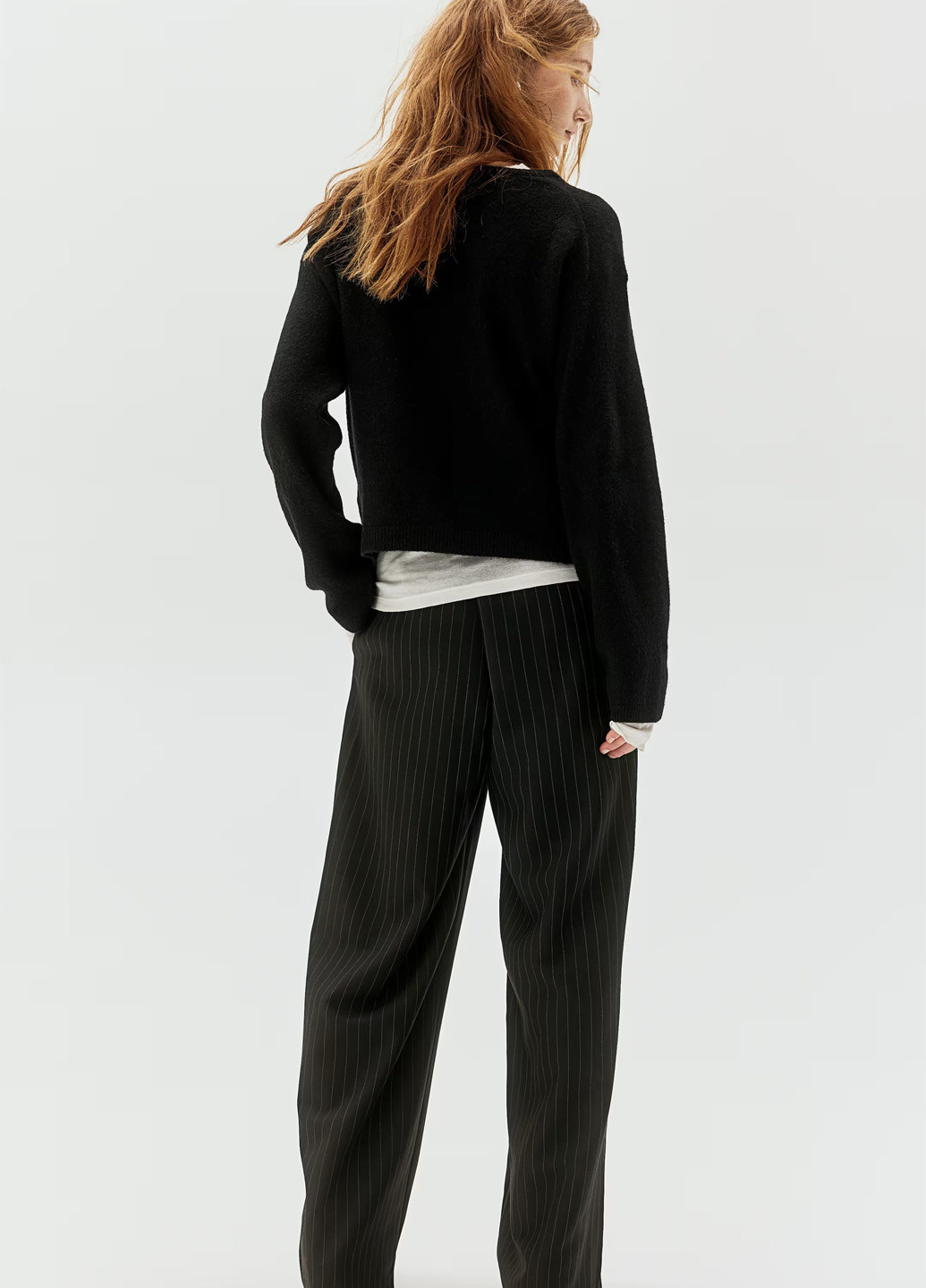 Чорний демісезонний пуловер пуловер H&M