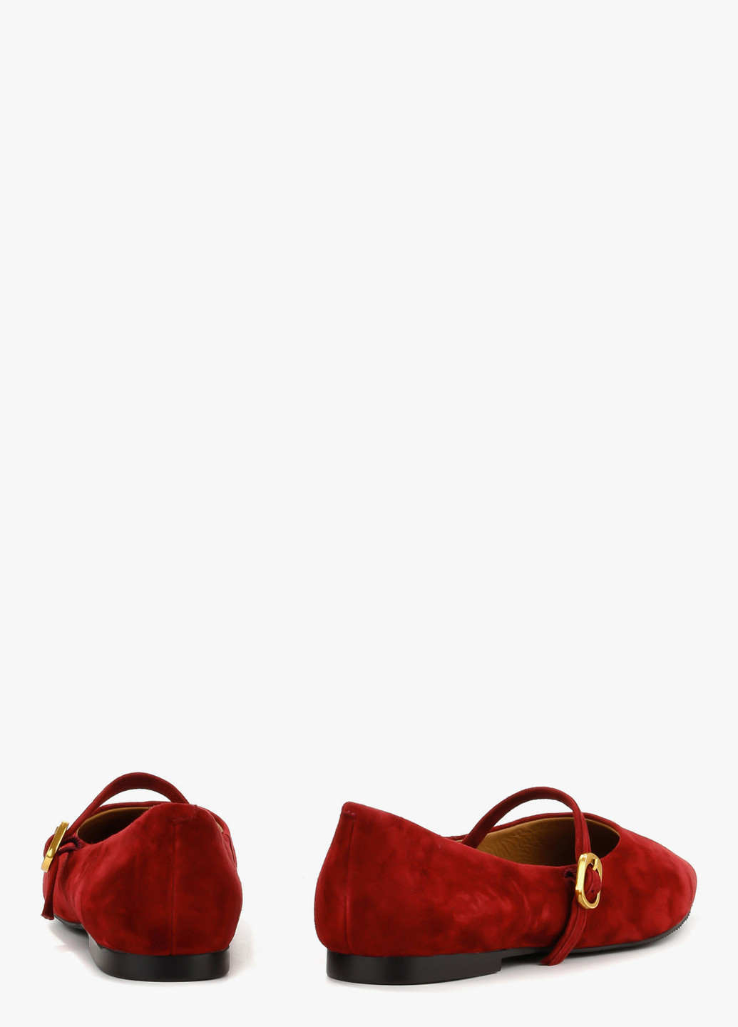 Le'BERDES Туфлі мері джейн червоний з натуральна замша, україна — демісезон (370451831)