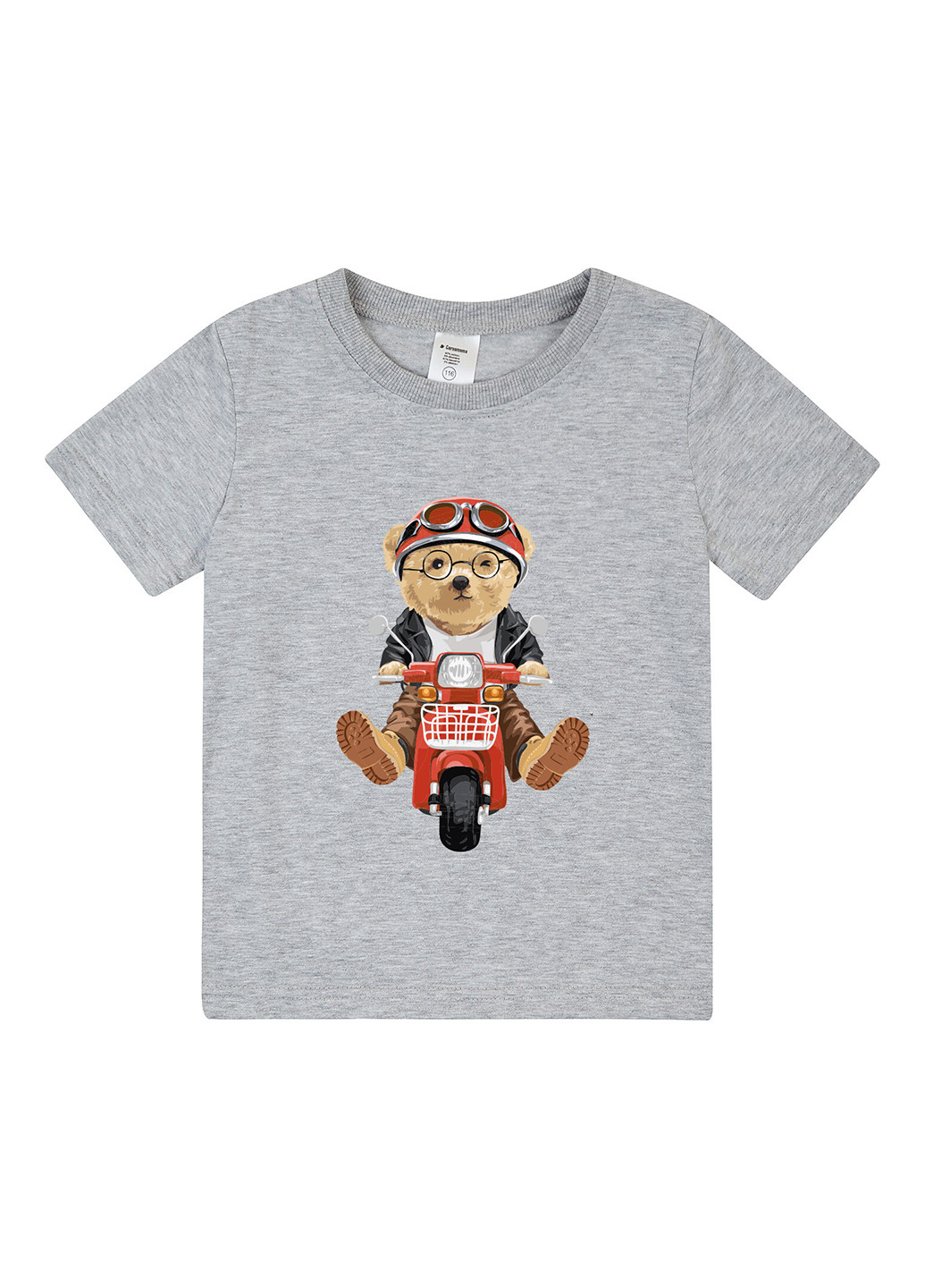 Сіра демісезонна футболка Garnamama