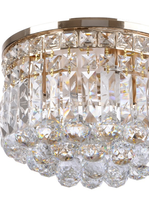 Люстра стельова торт з підсвічуванням велика BCL-613C/3*E14 + 4*3W LED Brille (253886292)