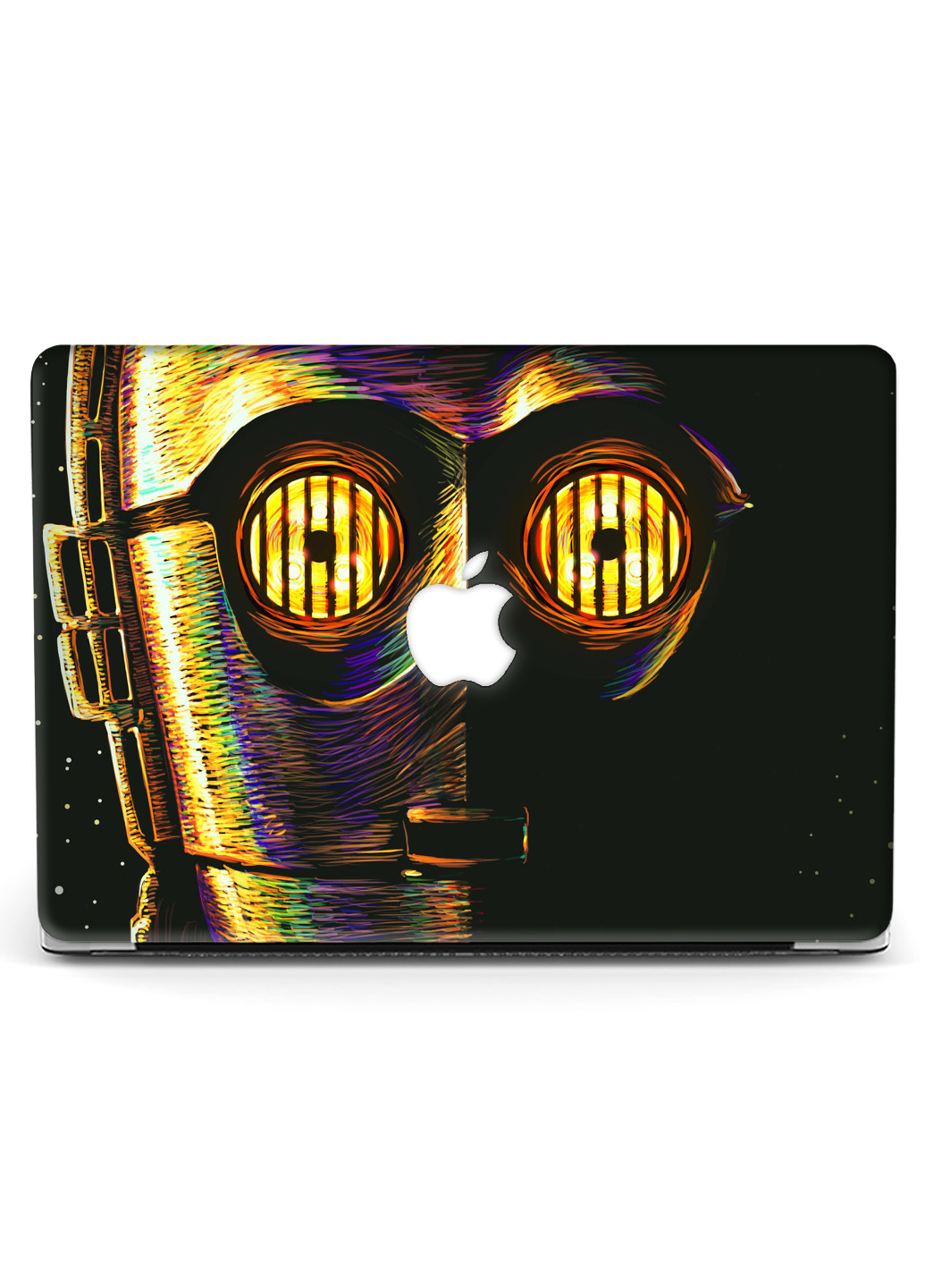 Чохол пластиковий для Apple MacBook Pro 15 A1707 / A1990 Три-пі-о Зоряні війни (C-3PO Star Wars) (9649-2493) MobiPrint (218867364)