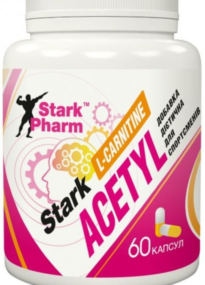 Жироспалювач Acetyl L-Carnitine 500 мг 60 caps Stark Pharm (254661242)