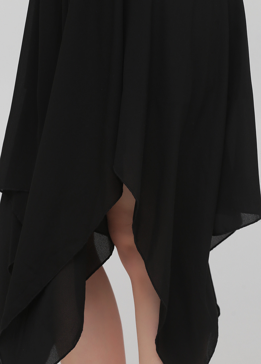 Черное кэжуал платье клеш Only в полоску